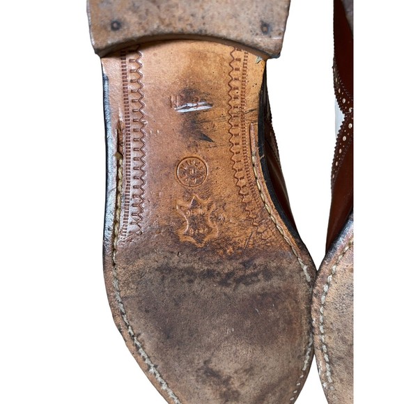 CHURCH\'S‎ PRIMA CLASSE Color Handmade Wingtip Oxford Dress Shoes 8.5 M  Vintage main image 8